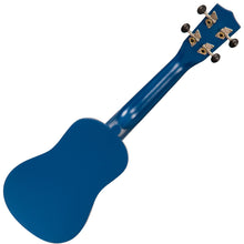 Load image into Gallery viewer, Vintage Soprano Ukulele ~ Satin Blue