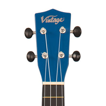 Load image into Gallery viewer, Vintage Soprano Ukulele ~ Satin Blue
