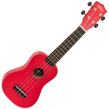 Load image into Gallery viewer, Vintage Soprano Ukulele ~ Satin Red