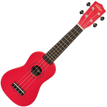 Load image into Gallery viewer, Vintage Soprano Ukulele ~ Satin Red