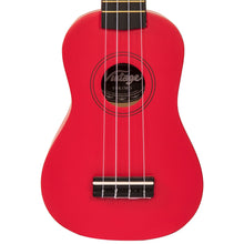 Load image into Gallery viewer, Vintage Soprano Ukulele ~ Satin Red