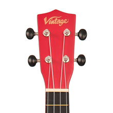 Load image into Gallery viewer, Vintage Soprano Ukulele ~ Satin Red