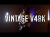 Vintage V4 ReIssued Bass Guitar ~ Boulevarde Black