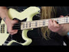 Vintage VJ74 Reissued Maple Fingerboard Bass ~ Natural Ash ~ Left Hand