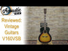 Vintage Historic Series 'Orchestra' Acoustic Guitar
