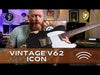 Vintage V62 ICON Electric Guitar ~ Distressed Ash Blonde