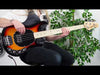 Vintage V96 ReIssued 4-String Active Bass ~ Black