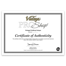 Load image into Gallery viewer, Vintage ProShop Guitars Certificate