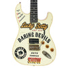 Distressed White Vintage ProShop Unique Joe Doe by Vintage ~ Lucky Betty™