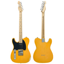 Load image into Gallery viewer, Left Hand Aged Butterscotch Vintage V52 ProShop Unique Electric Guitar