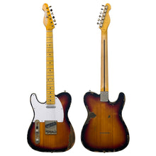 Load image into Gallery viewer, Left Hand Heavy Distressed Sunburst Vintage LV59 ProShop Unique Electric Guitar