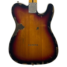 Load image into Gallery viewer, Left Hand Heavy Distressed Sunburst Vintage LV59 ProShop Unique Electric Guitar