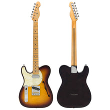 Load image into Gallery viewer, Distressed Tobacco Sunburst Reversed Body Vintage LV72 ProShop Unique Electric Guitar