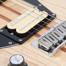 Load image into Gallery viewer, Vintage Left-Hand REVO Series &#39;Integra&#39; Electric Guitar ~ Natural Satin