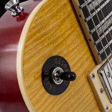 Load image into Gallery viewer, Vintage V100 ProShop Custom-Build Electric Guitar ~ Naked Flame &#39;The Jarv&#39;
