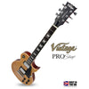 Light Distressed Natural Matte Vintage V100 ProShop Custom-Build Electric Guitar