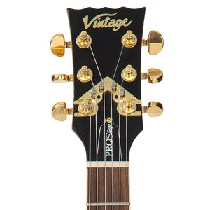 Weight Released Gold Top Vintage V100 ProShop Custom-Build Electric Guitar