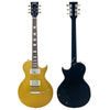Cracked Gold Top Vintage V100 ProShop Unique Electric Guitar.
