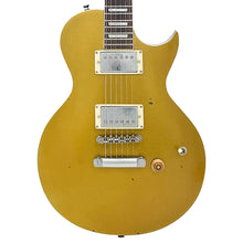 Load image into Gallery viewer, Cracked Gold Top Vintage V100 ProShop Unique Electric Guitar.