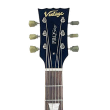 Load image into Gallery viewer, Cracked Gold Top Vintage V100 ProShop Unique Electric Guitar.