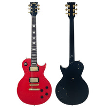 Load image into Gallery viewer, Light Distressed Red Vintage V100 ProShop Unique Electric Guitar