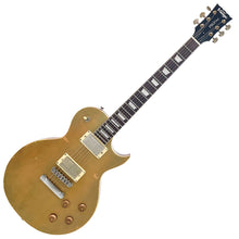 Load image into Gallery viewer, Old Gold Cracked Vintage V100 ProShop Unique Electric Guitar