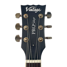 Load image into Gallery viewer, Old Gold Cracked Vintage V100 ProShop Unique Electric Guitar