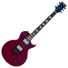 Load image into Gallery viewer, Vintage V100 ProShop Unique Electric Guitar ~ Light Distressed Burgundy