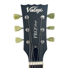Load image into Gallery viewer, Light Distressed Azure Vintage V100 ProShop Unique Electric Guitar