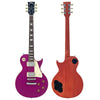 Light Distressed Magenta Vintage V100 ProShop Unique Electric Guitar