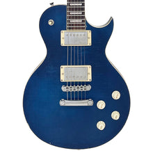 Load image into Gallery viewer, Matte Denim Blue Light Distressed Vintage V100 ProShop Unique Electric Guitar