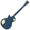 Medium Distressed Metallic Blue Vintage V100 ProShop Unique Electric Guitar