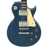 Medium Distressed Metallic Blue Vintage V100 ProShop Unique Electric Guitar