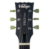 Medium Distressed Metallic Blue Vintage V100 ProShop Unique Electric Guitar