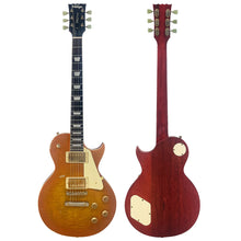 Load image into Gallery viewer, Distressed Faded Honeyburst Vintage V100 ProShop Unique Electric Guitar