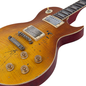 Faded Free Sunburst Vintage V100 ProShop Unique Electric Guitar