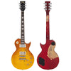 Faded Free Sunburst Vintage V100 ProShop Unique Electric Guitar