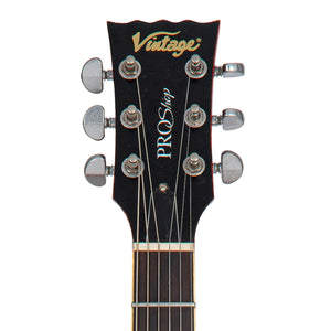 Faded Free Sunburst Vintage V100 ProShop Unique Electric Guitar