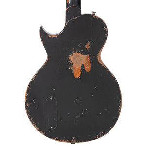 SOLD - Vintage V120 ProShop Custom Build ~ Heavy Distressed / Black (Contact: Richards Guitars. www.rguitars.co.uk)