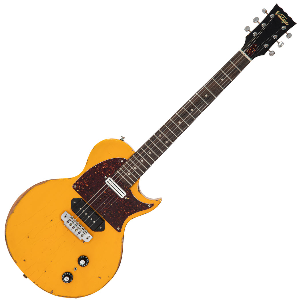 Angry Mustard Vintage V120 ProShop Unique Electric Guitar