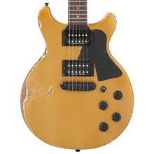 Load image into Gallery viewer, Vintage ProShop Custom-Build V130 Electric Guitar Electric Guitar~ Heavily Distressed Gold