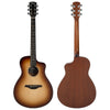 Cherry Burst Vintage Pacific Coast Series Acoustic Guitar