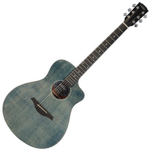 Load image into Gallery viewer, Denim Blue Vintage Pacific Coast Series Acoustic Guitar