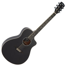 Load image into Gallery viewer, Midnite Black Vintage Pacific Coast Series Acoustic Guitar