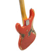 Super Heavy Distressed Firenza Red Vintage V4 ProShop Custom-Build Bass Guitar