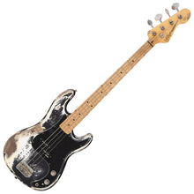 Load image into Gallery viewer, Heavy Distressed Black/White Vintage V4 ProShop Unique Bass