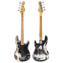 Load image into Gallery viewer, Heavy Distressed Black/White Vintage V4 ProShop Unique Bass