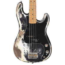 Load image into Gallery viewer, Heavy Distressed Black/White Vintage V4 ProShop Unique Bass