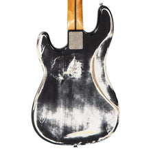 Load image into Gallery viewer, Heavy Distressed Black/White Vintage V4 ProShop Unique Bass