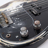 Vintage V4 ProShop Unique Bass ~ Heavy Distressed Black/White